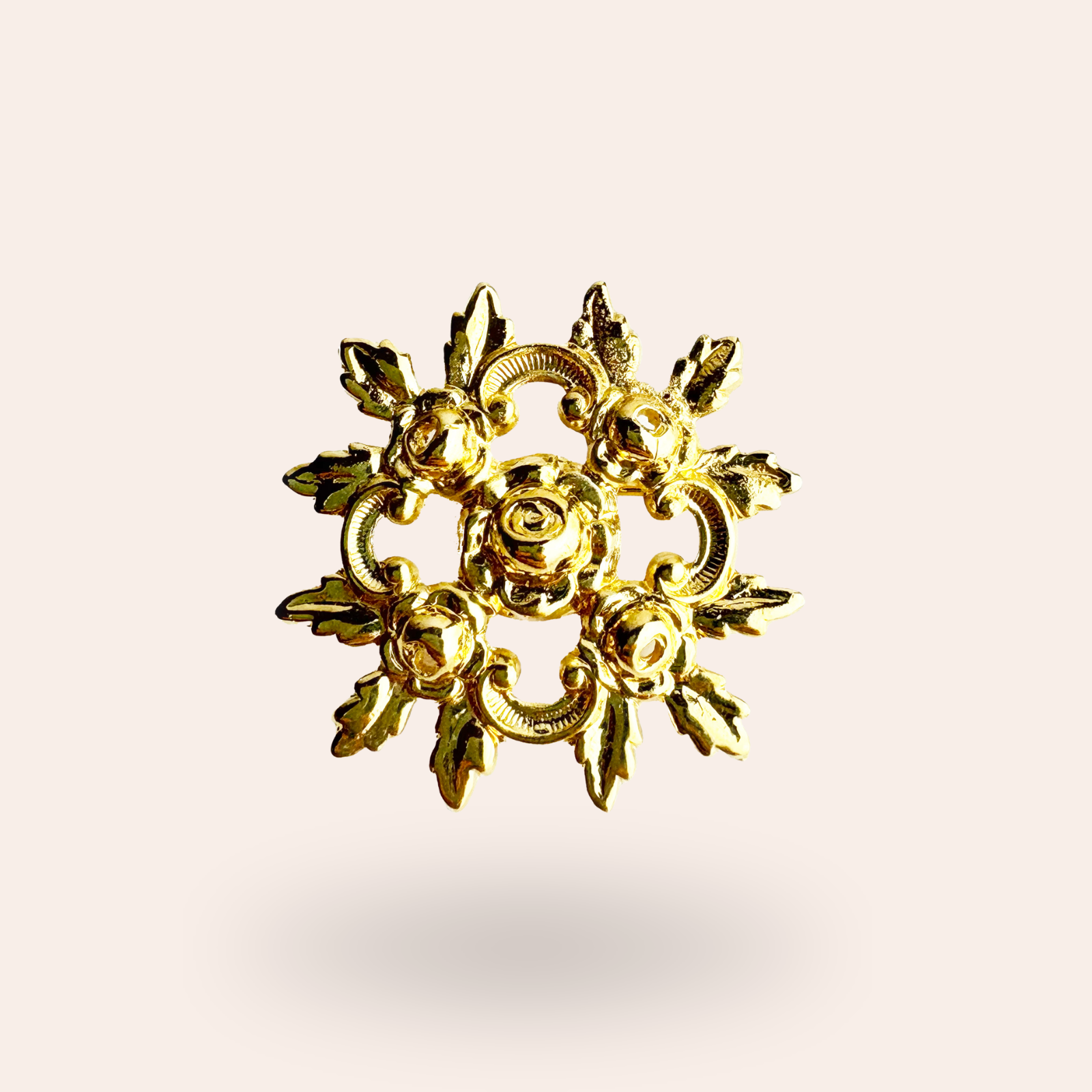 Broche Couronne florale
