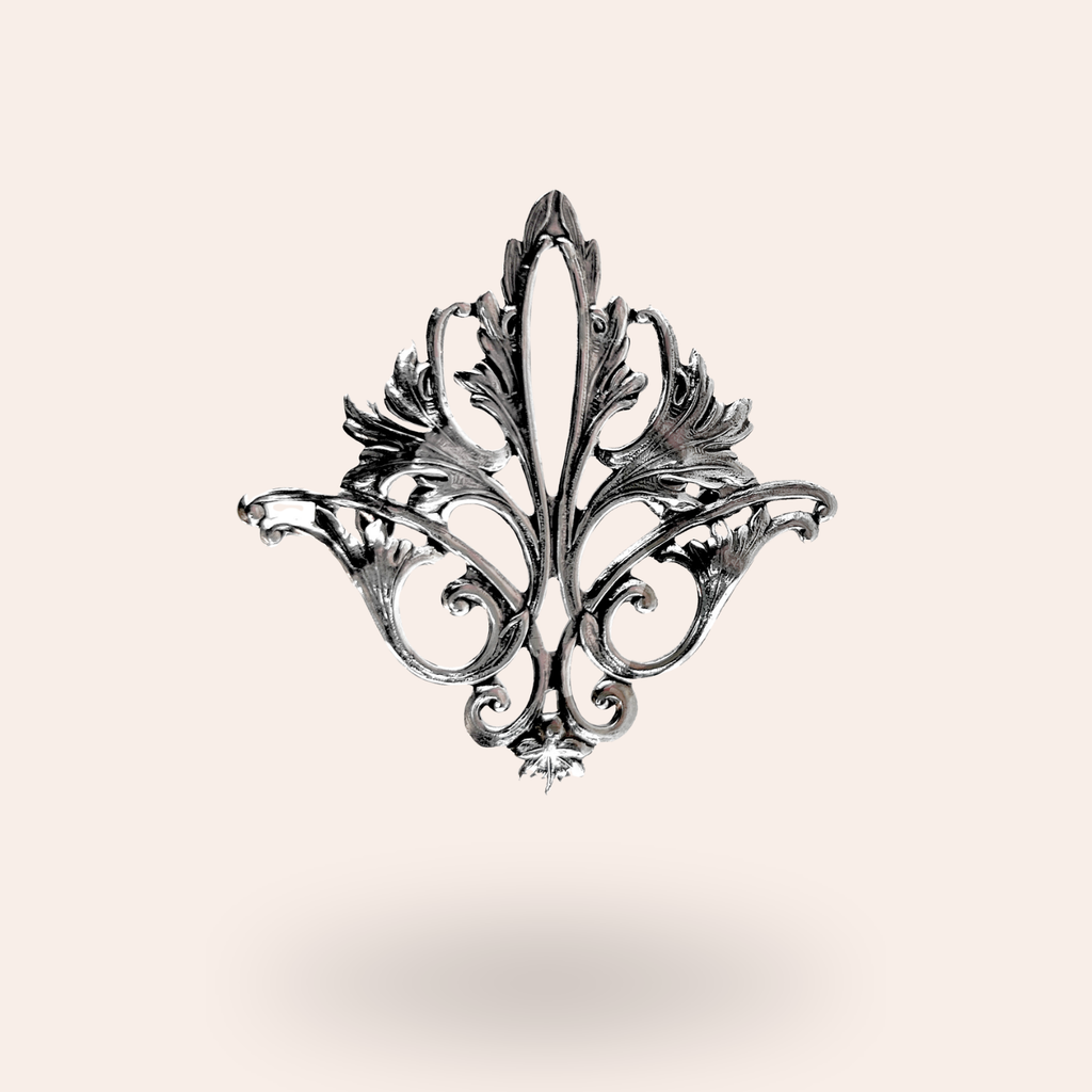 Broche Reina Argentée