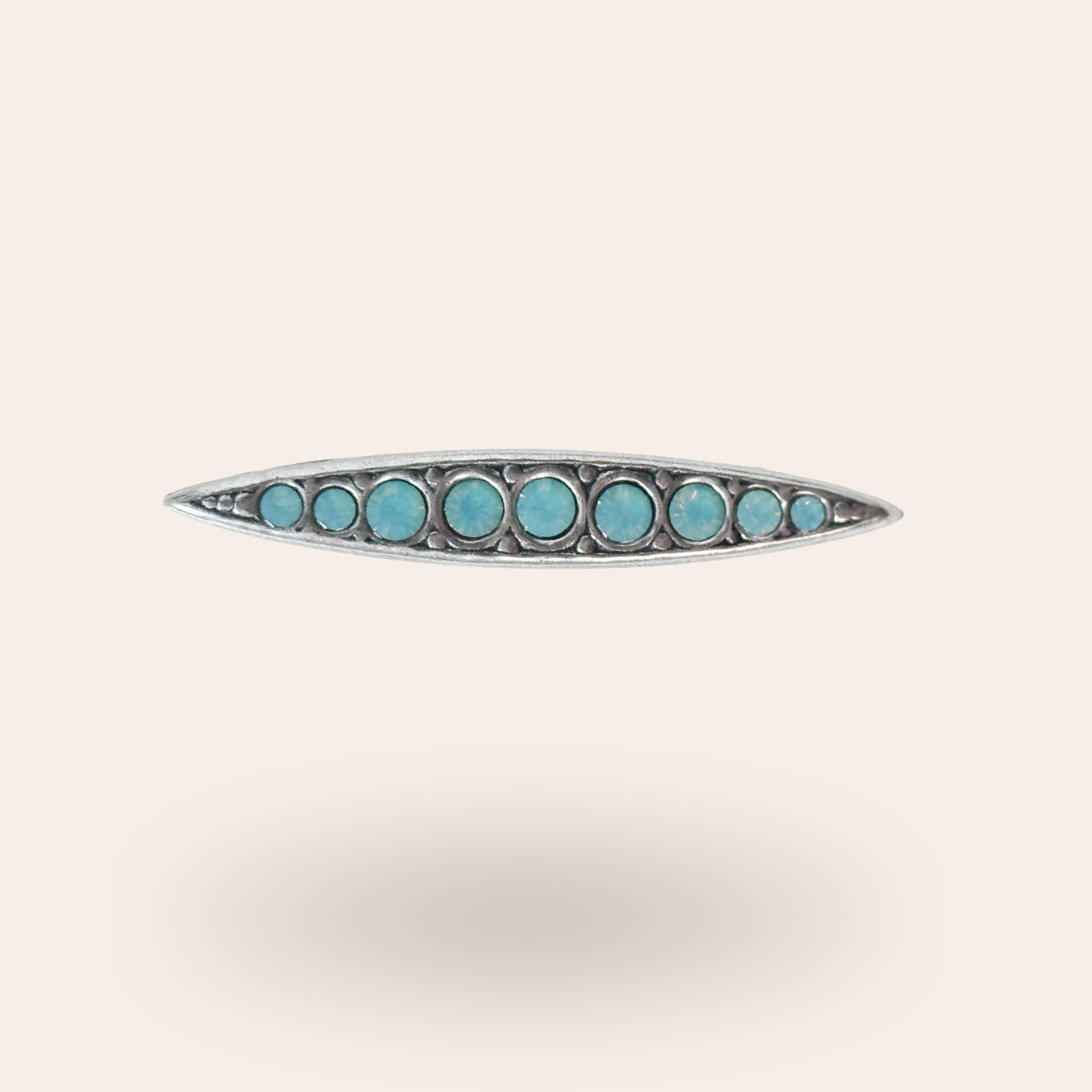 Broche Juliane Argentée