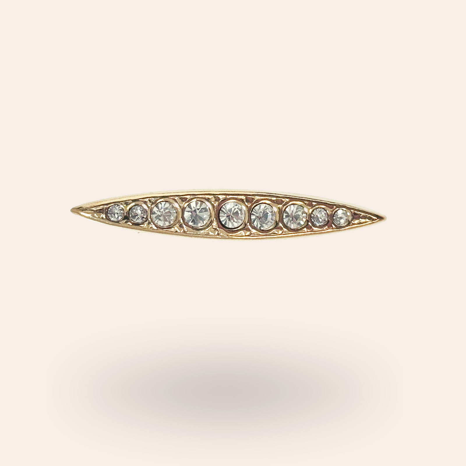 Broche Juliane Dorée