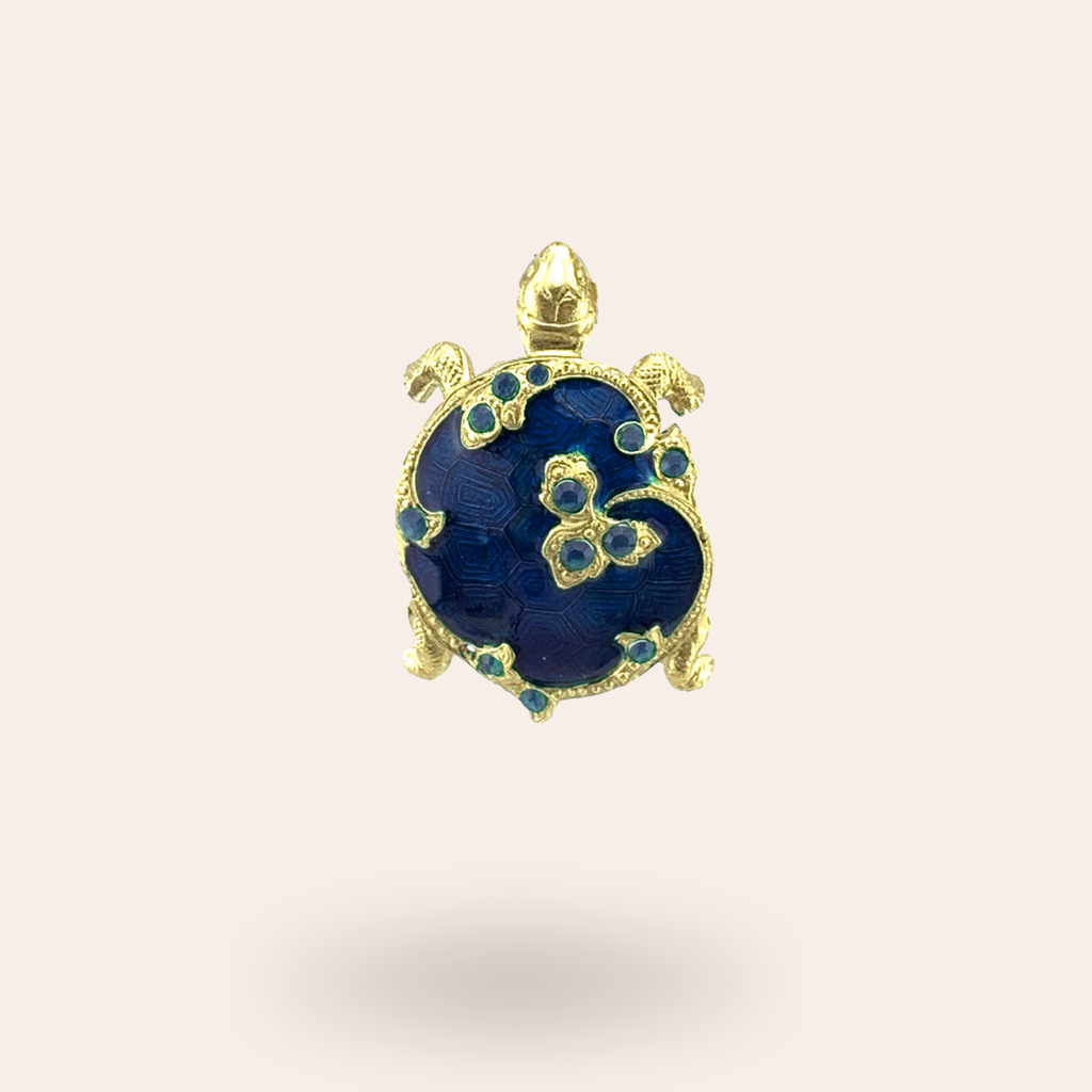 Broche Tortue Dorée