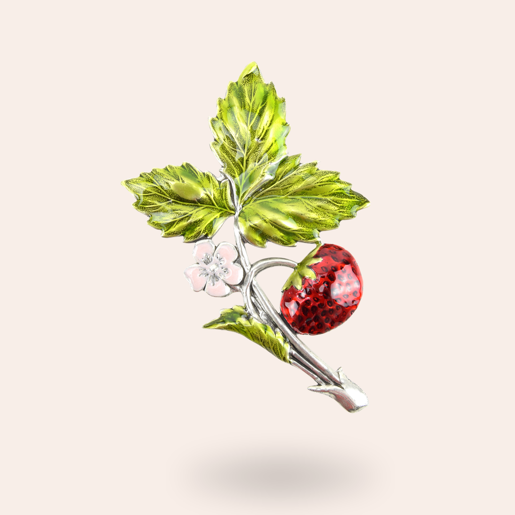 Broche Fraisier