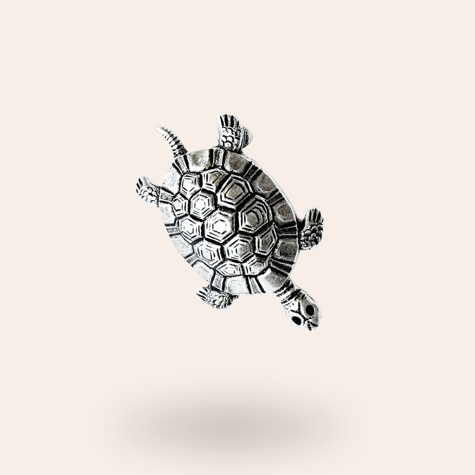 Broche Petite tortue Argentée