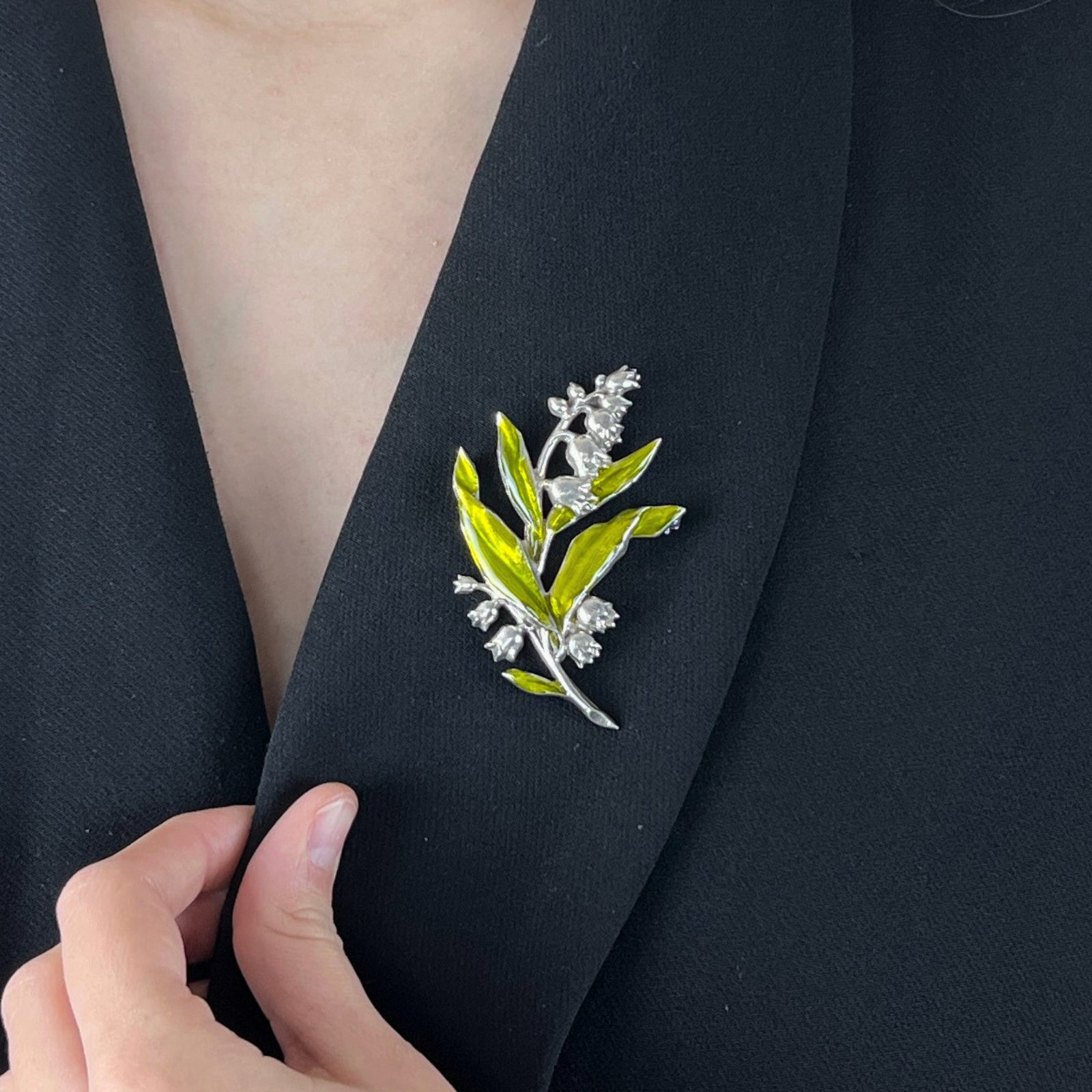 Broche Muguet