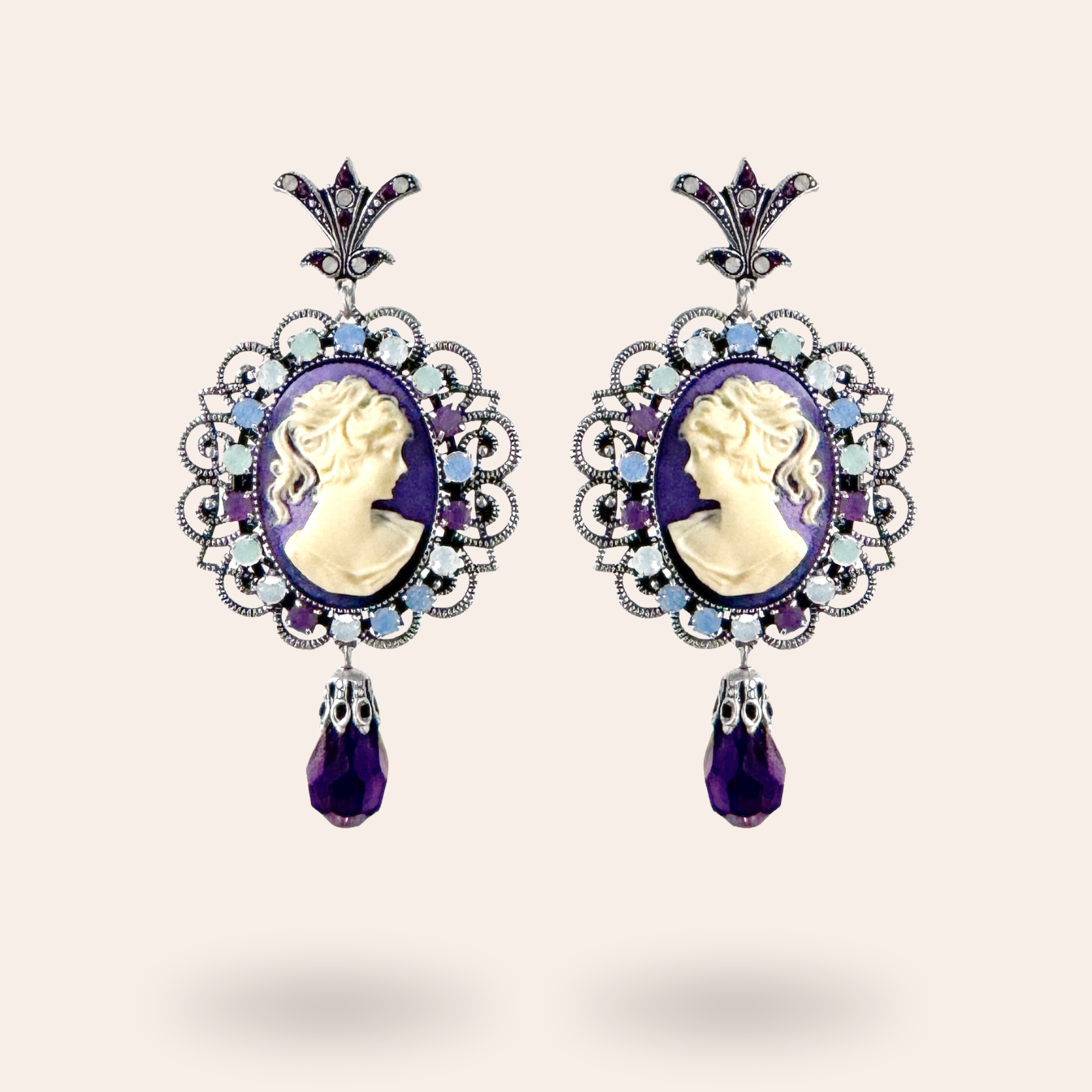 Boucles d'oreilles Baronne