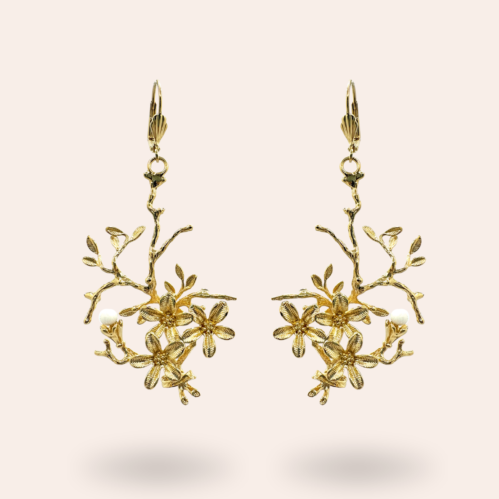 Boucles d'oreilles Céliane Dorées