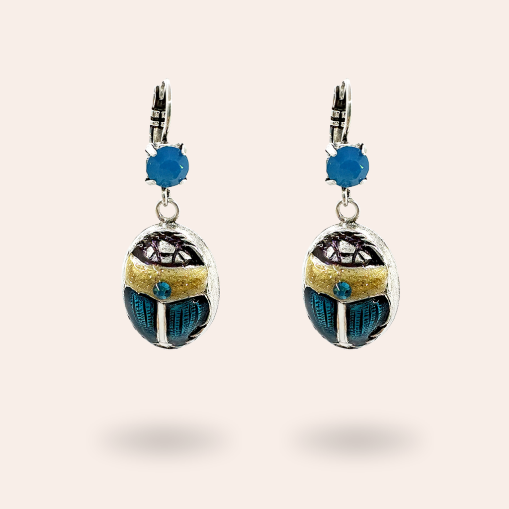 Boucles d'oreilles Porte-bonheur Argentées