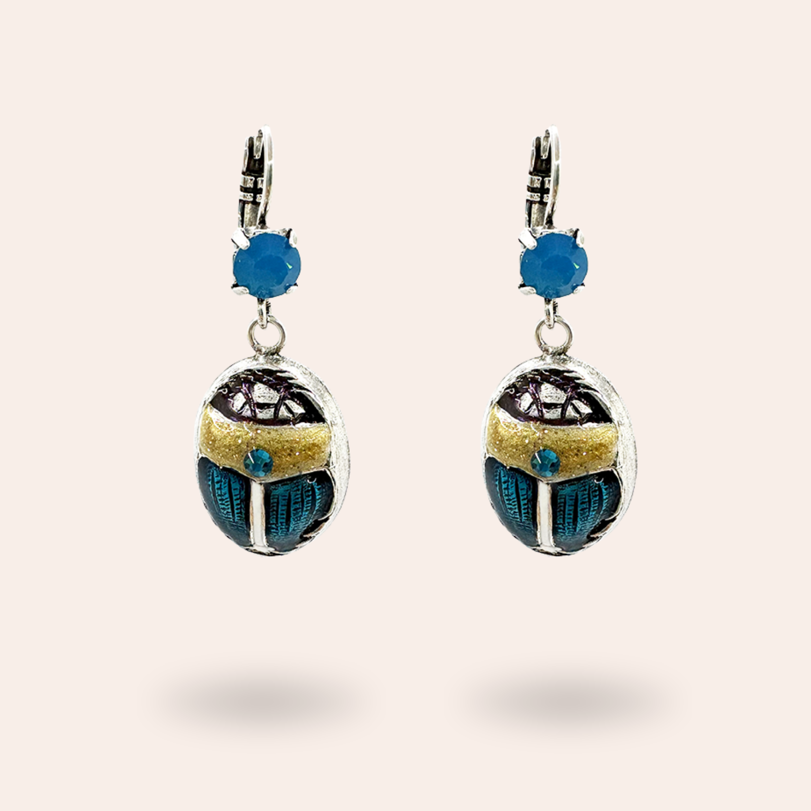 Boucles d'oreilles Porte-bonheur Argentées