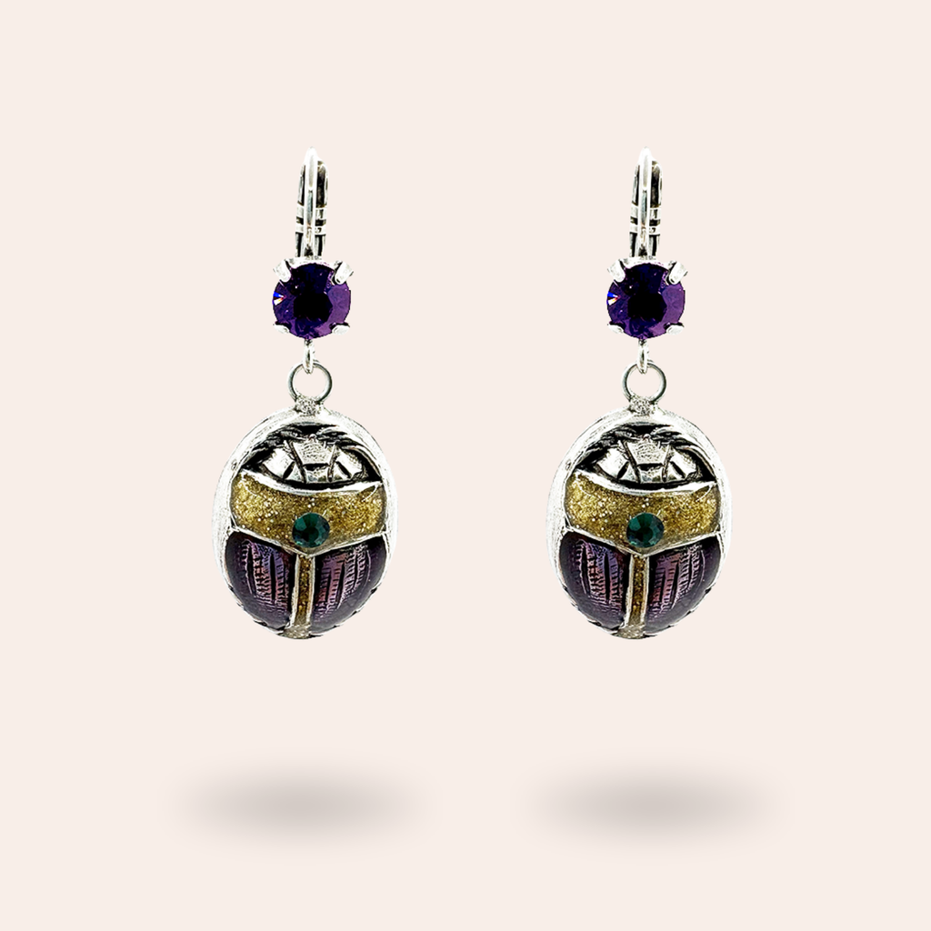Boucles d'oreilles Porte-bonheur Argentées
