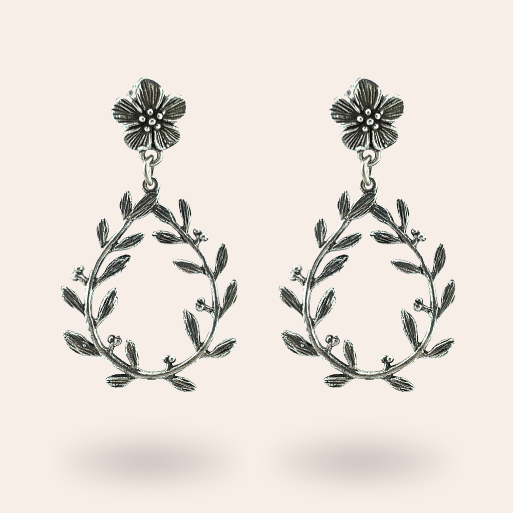 Boucles d'oreilles Césaria Argentées