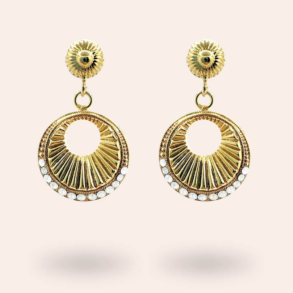Boucles d'oreilles Lumin Dorées