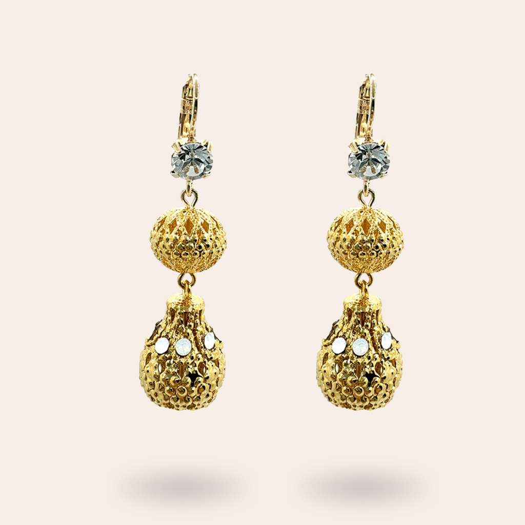 Boucles d'oreilles Soline Dorées