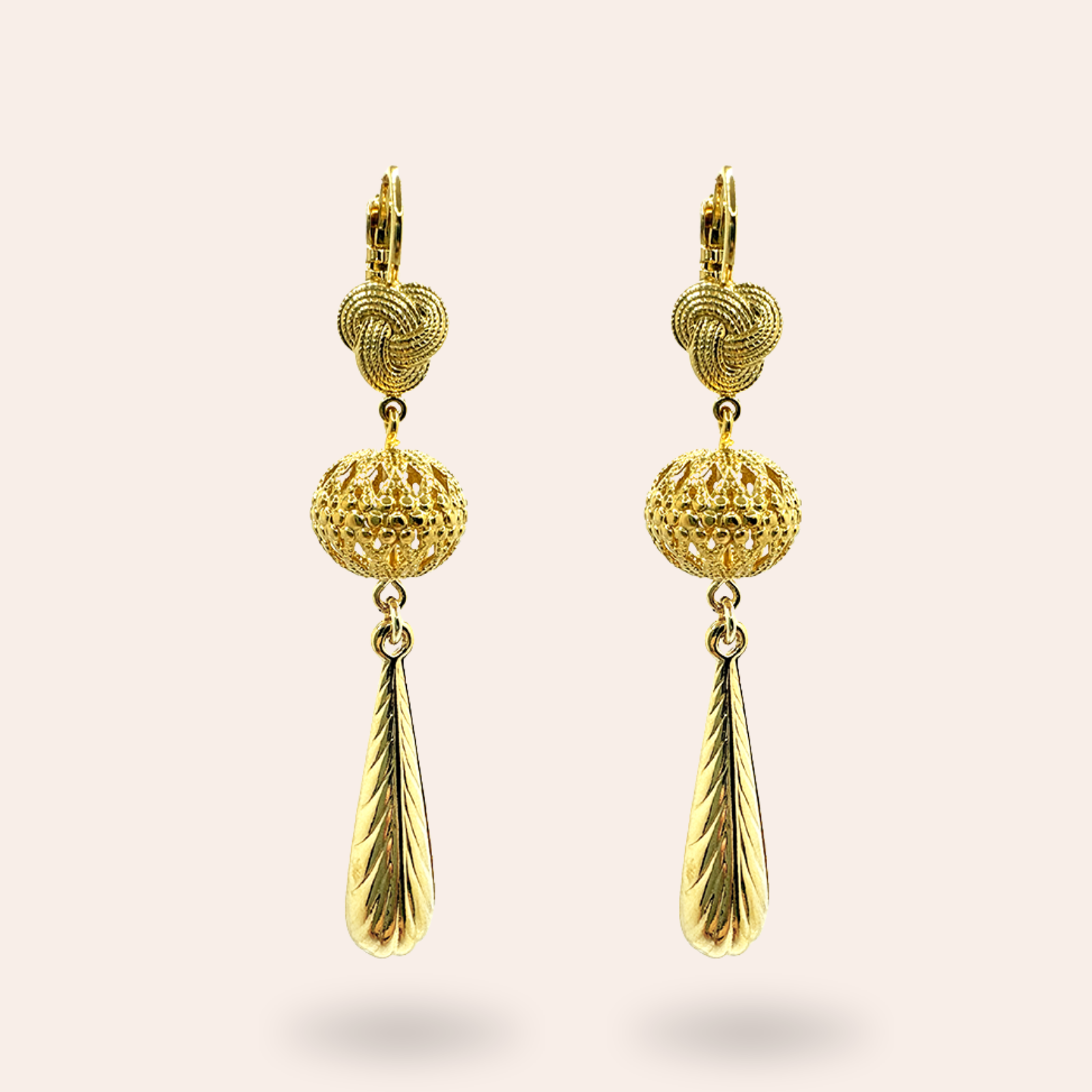 Boucles d'oreilles Sol Dorées