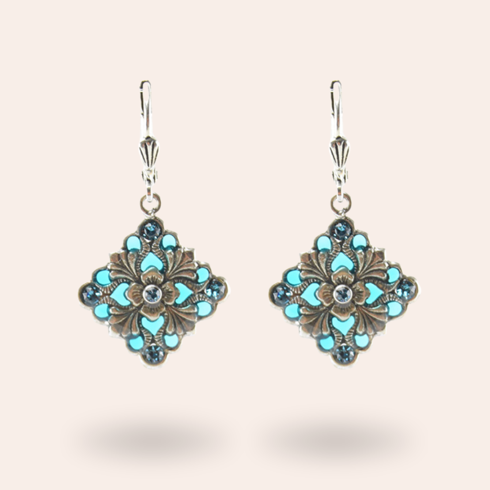 Boucles d'oreilles Baroque