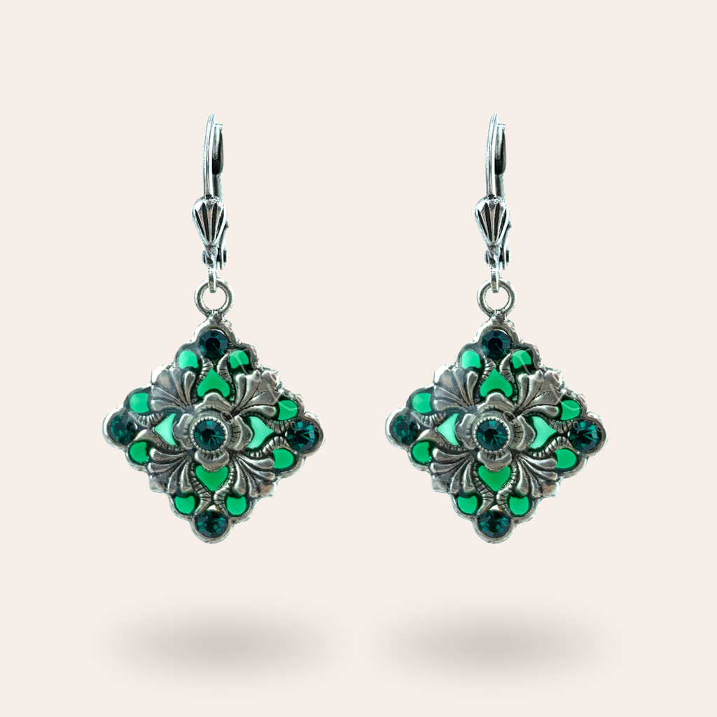 Boucles d'oreilles Baroque