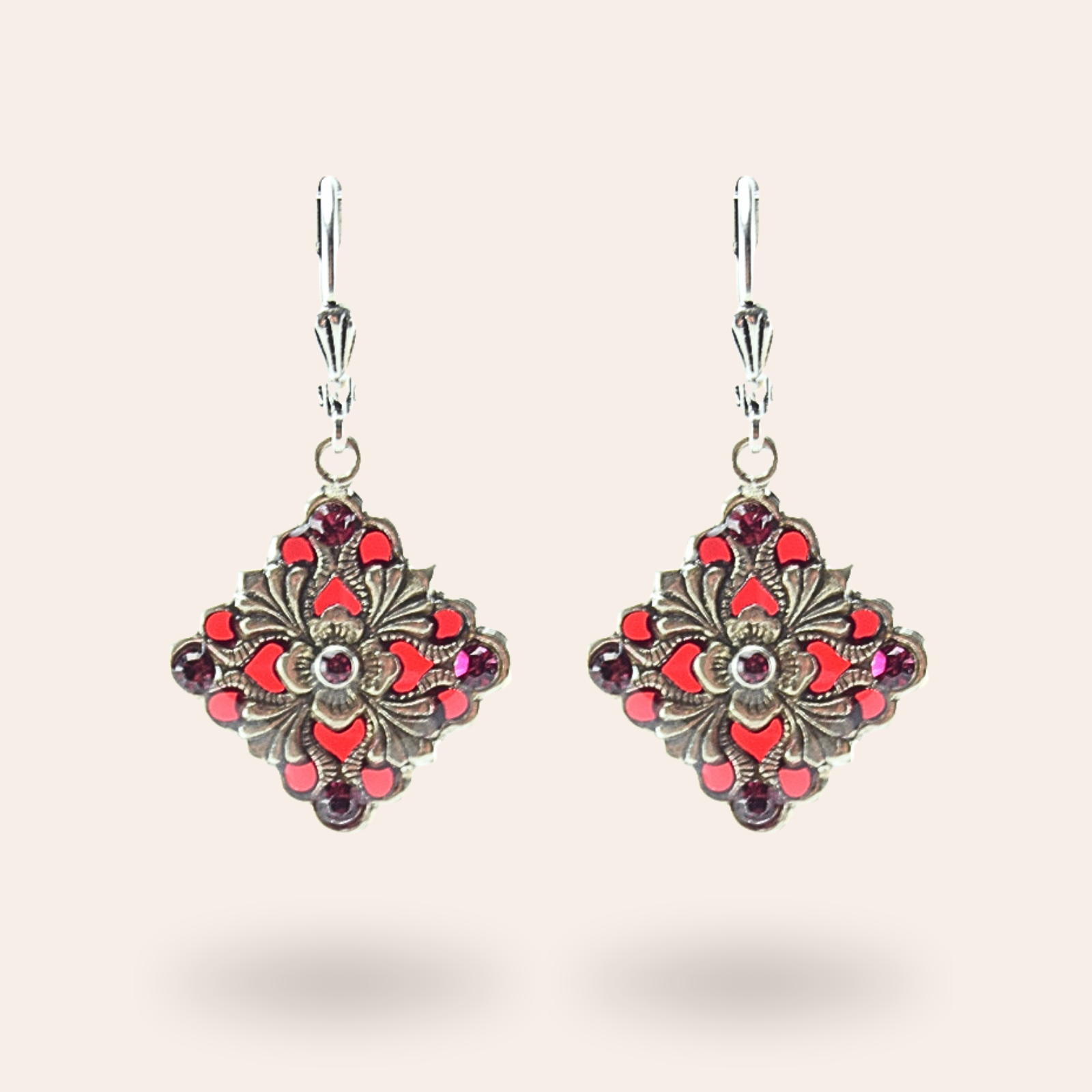 Boucles d'oreilles Baroque