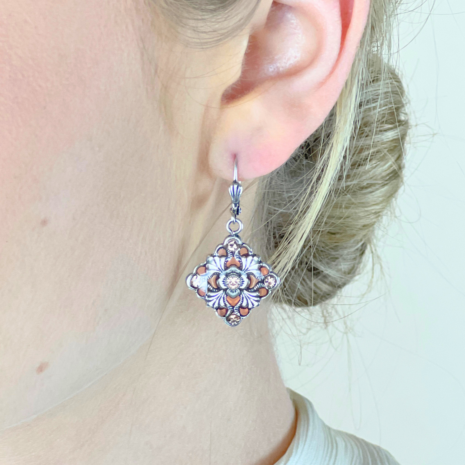 Boucles d'oreilles Baroque