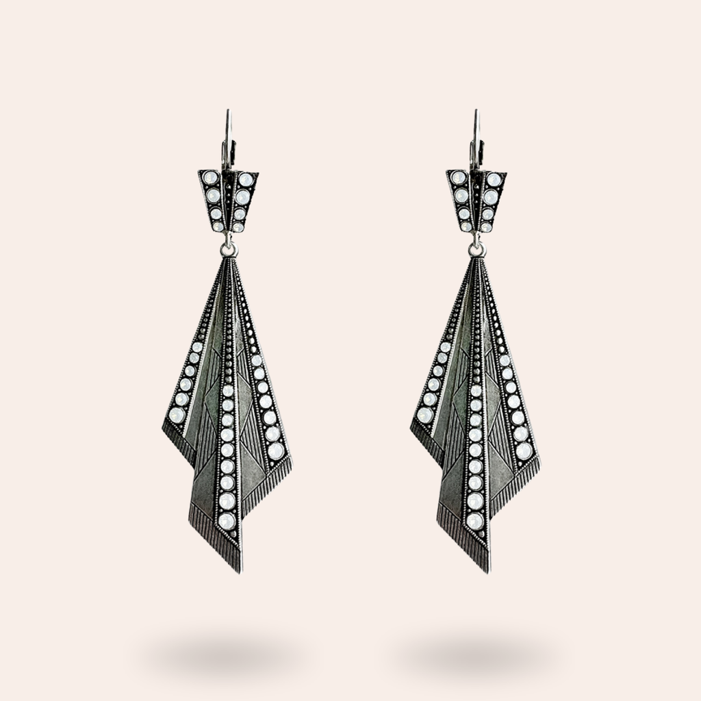 Boucles d'oreilles Plissées