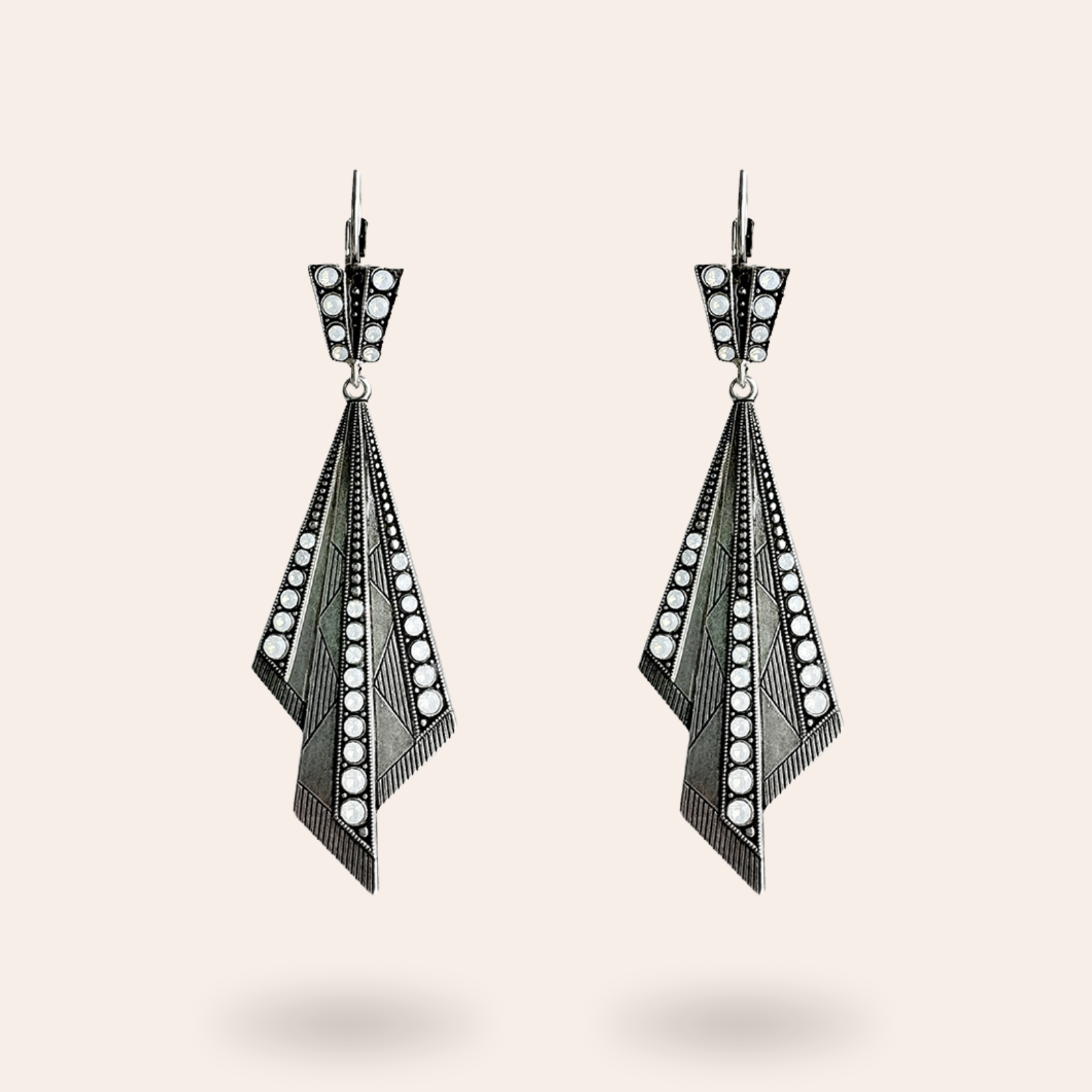 Boucles d'oreilles Plissées