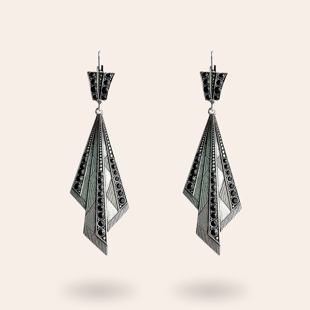 Boucles d'oreilles Plissées