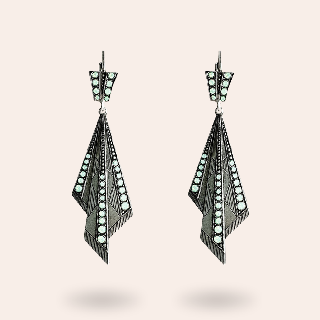 Boucles d'oreilles Plissées