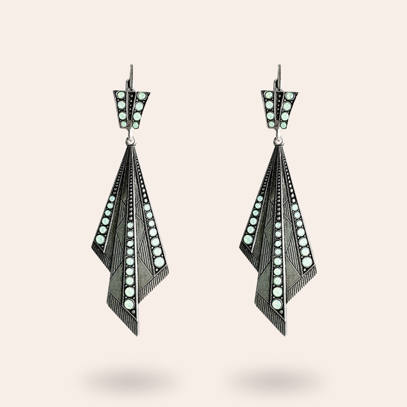 Boucles d'oreilles Plissées