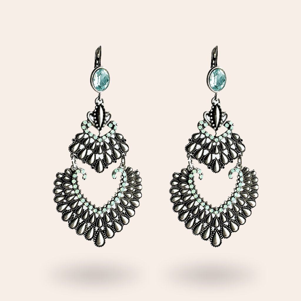 Boucles d'oreilles Chimérique Argentées