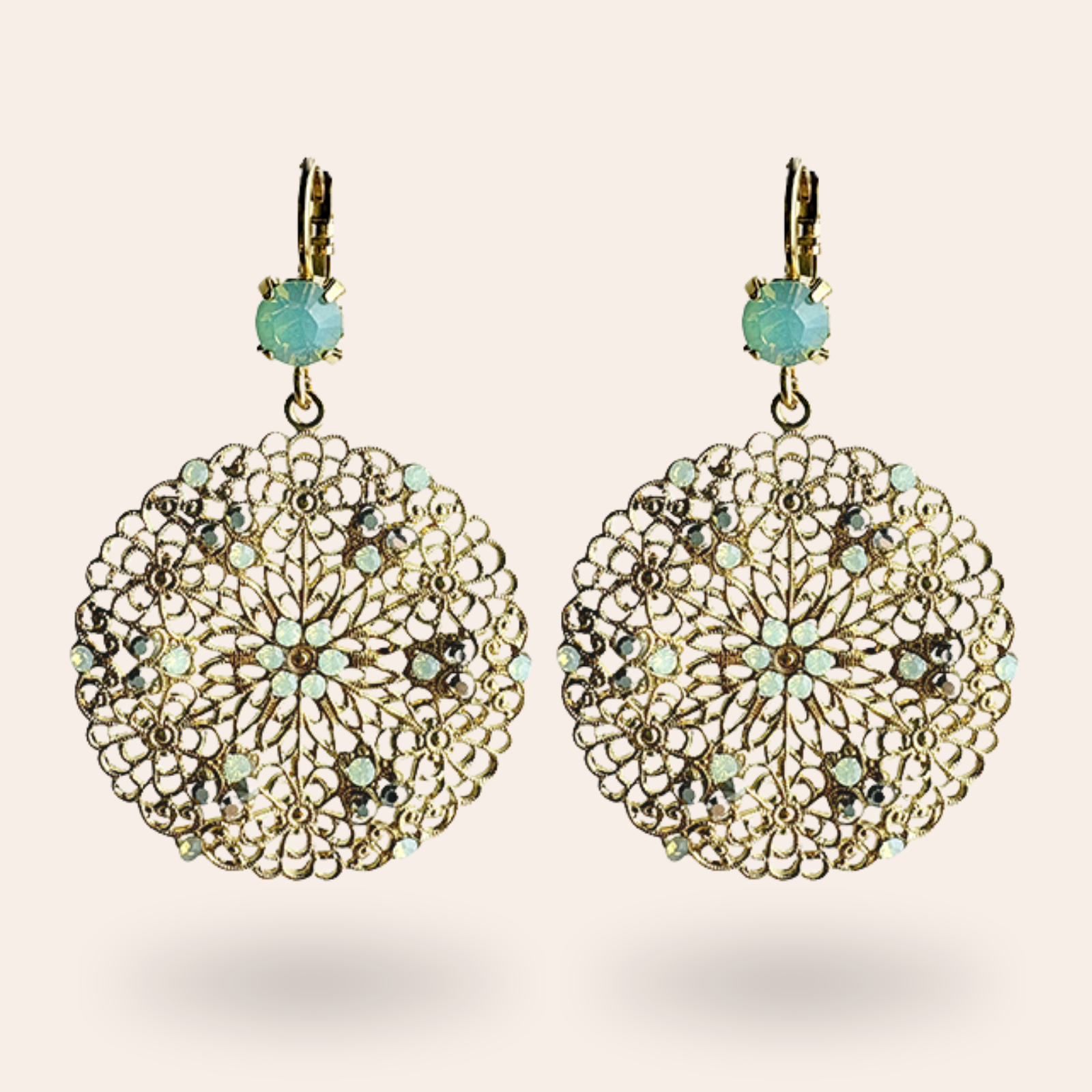 Boucles d'oreilles Rosalia Dorées