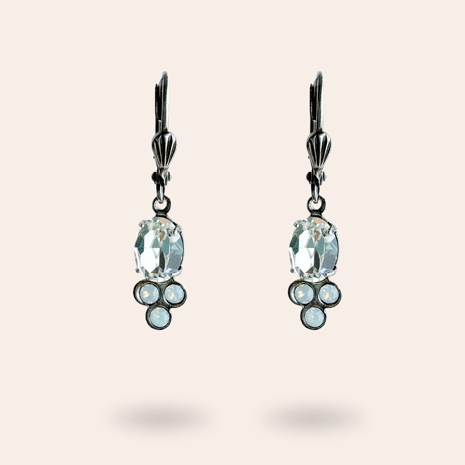 Boucles d'oreilles Comtessa Argentées