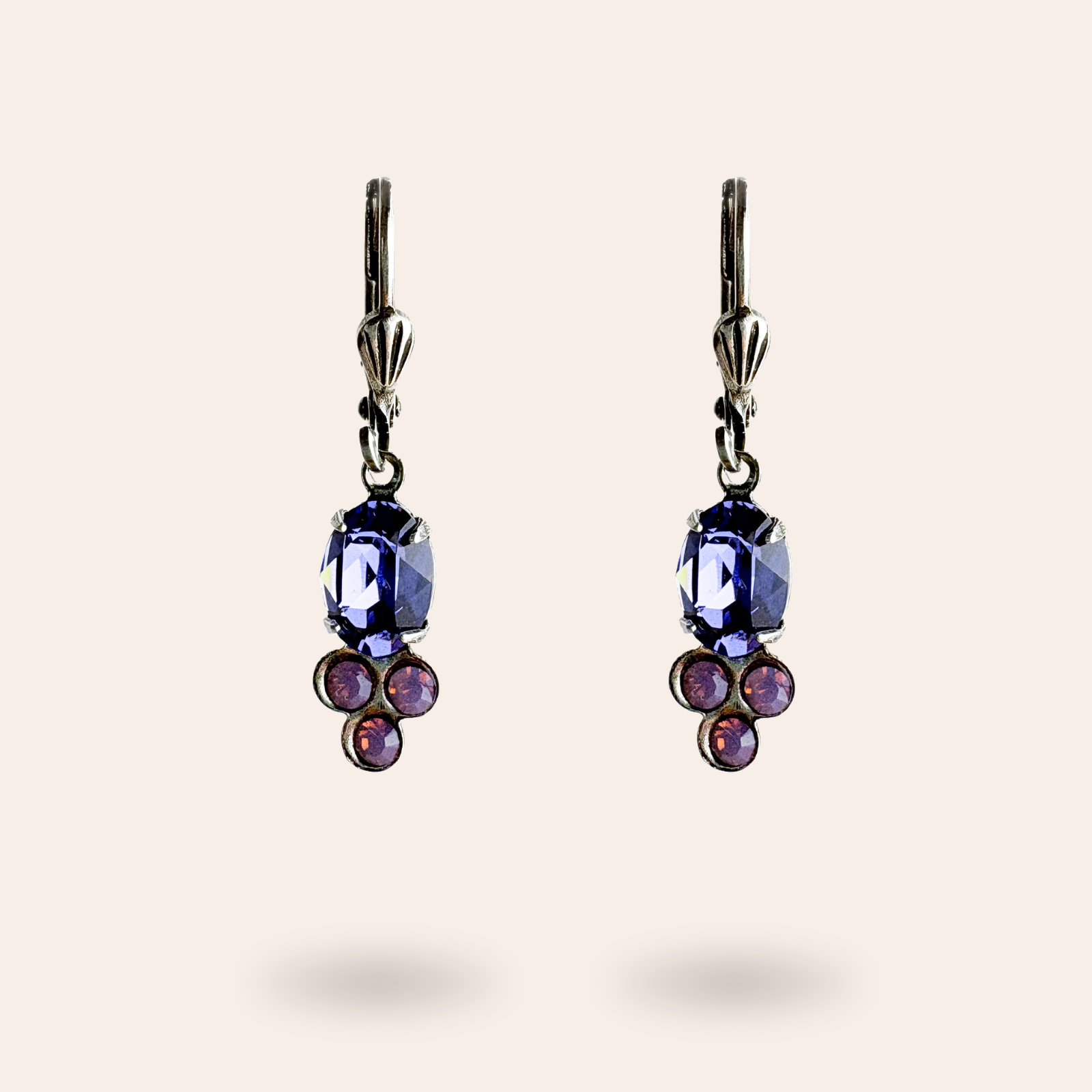 Boucles d'oreilles Comtessa Argentées