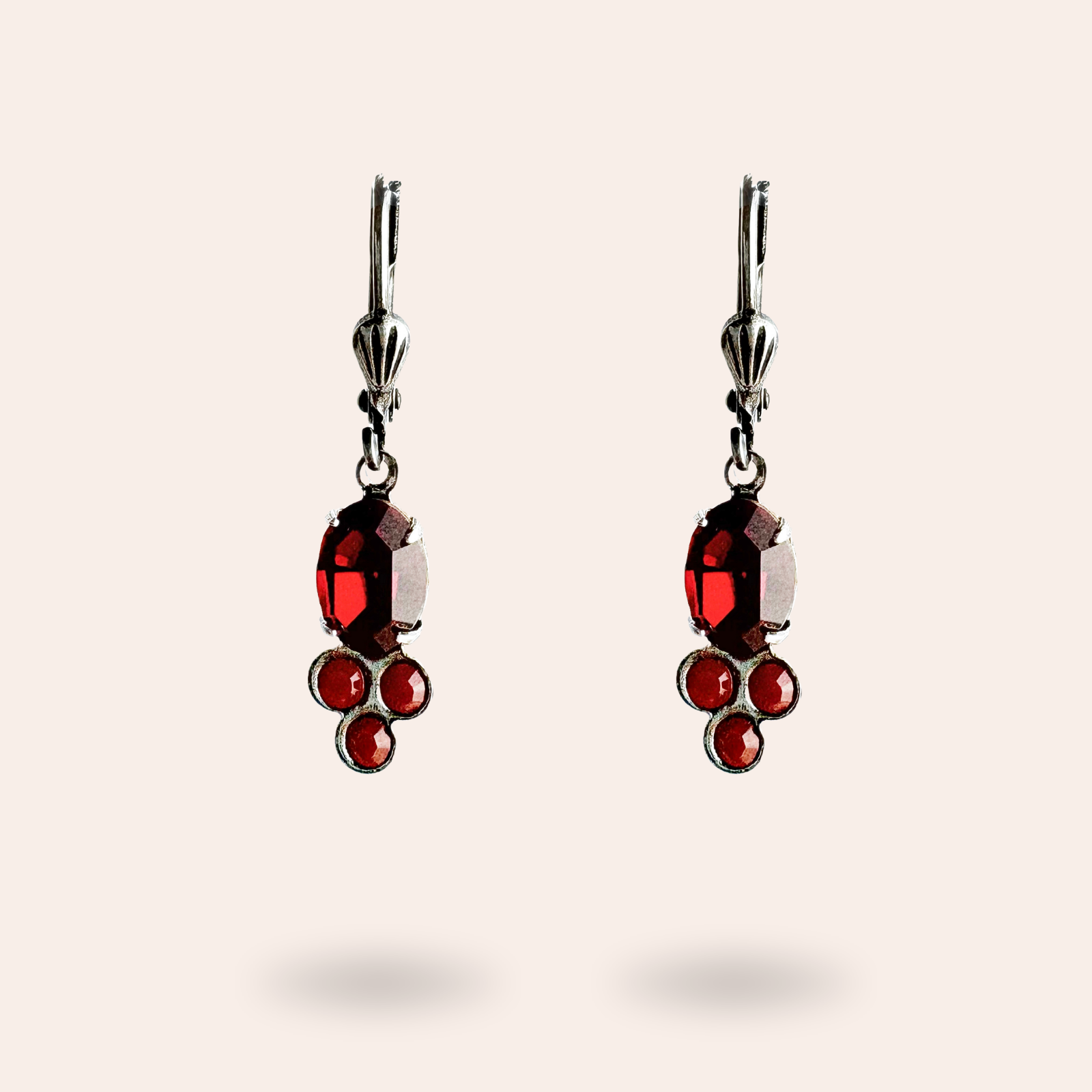 Boucles d'oreilles Comtessa Argentées