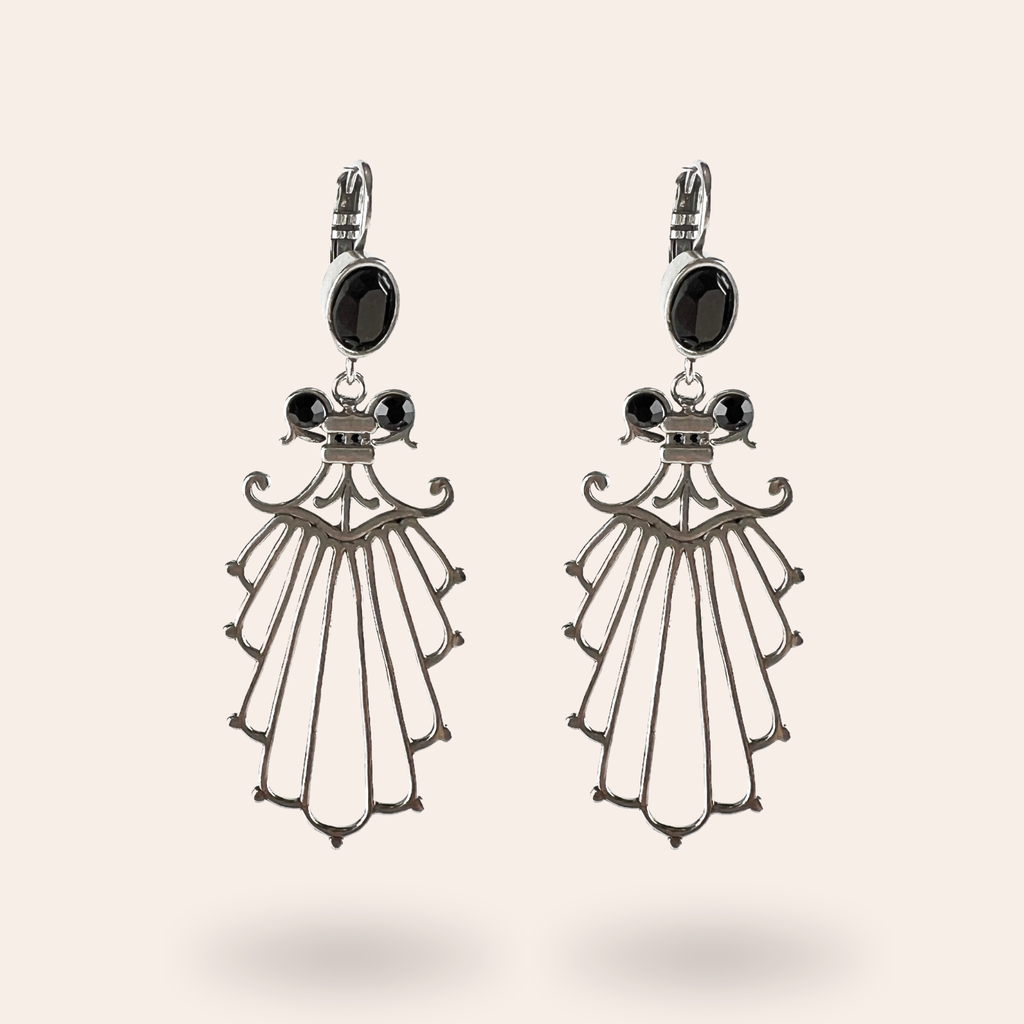 Boucles d'oreilles Tania Argentées