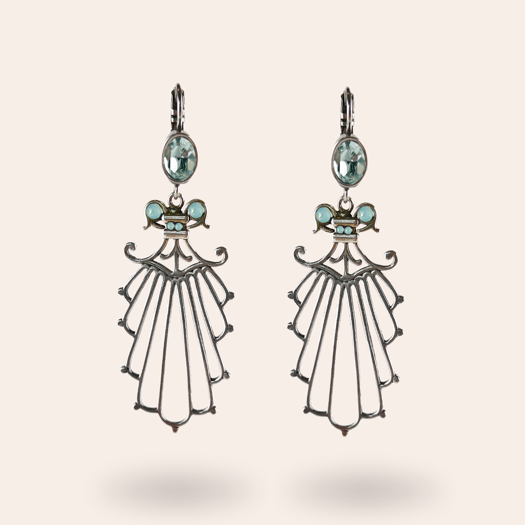 Boucles d'oreilles Tania Argentées