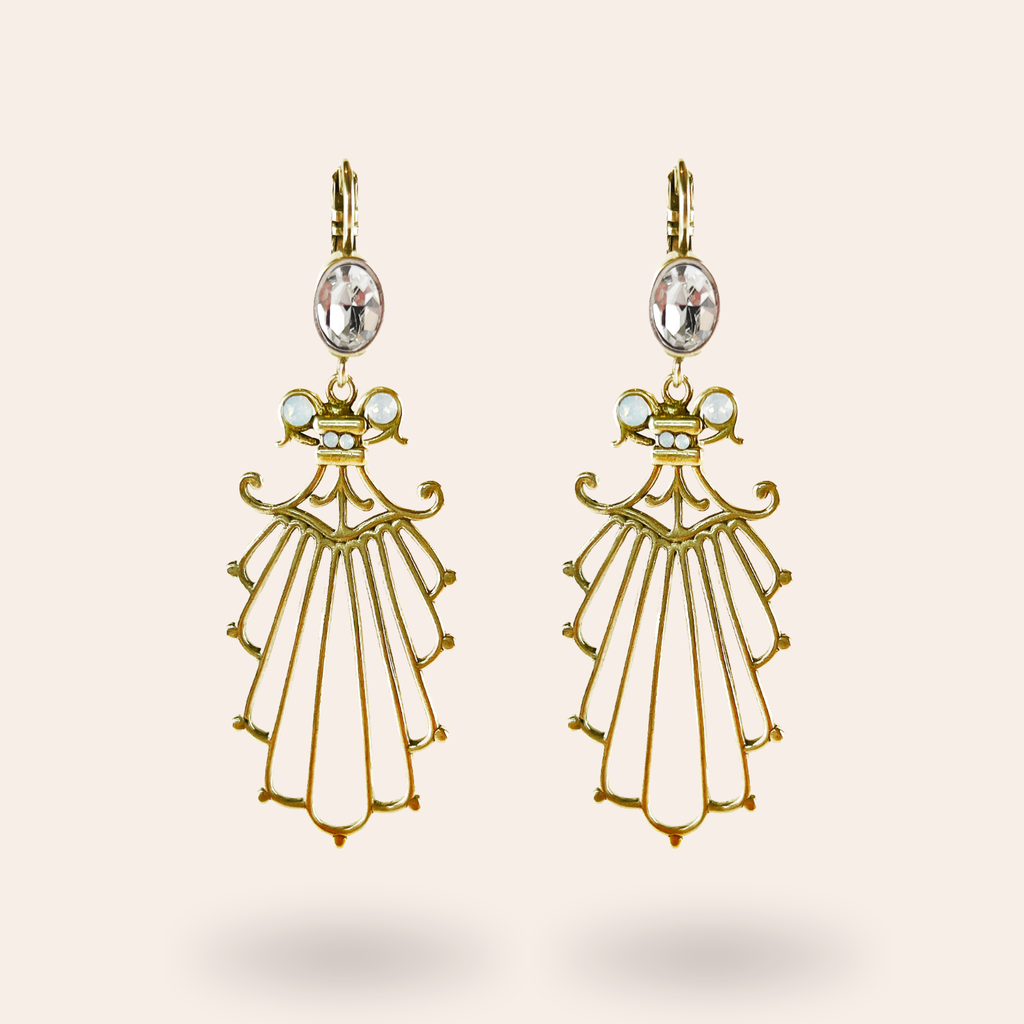 Boucles d'oreilles Tania Dorées
