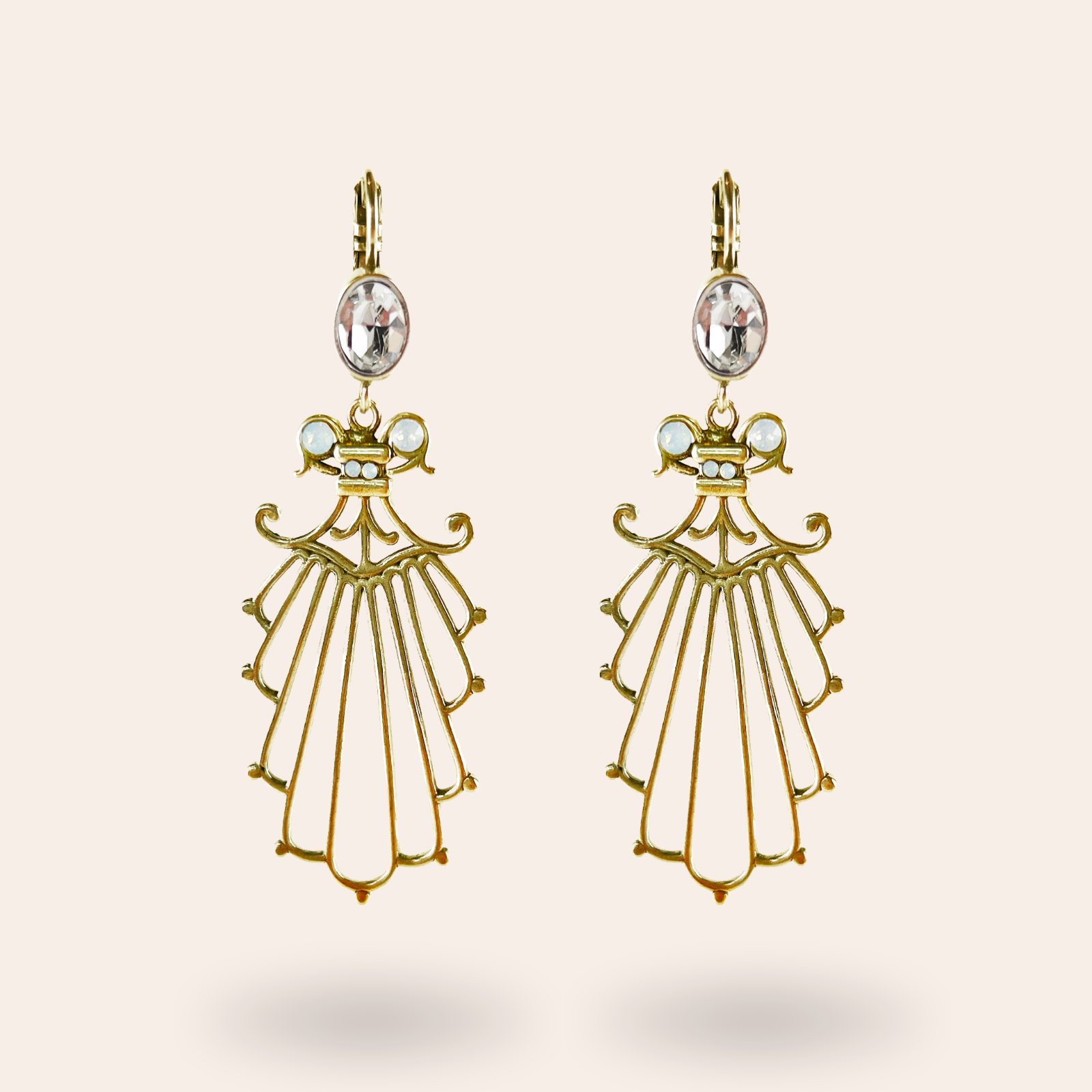 Boucles d'oreilles Tania Dorées