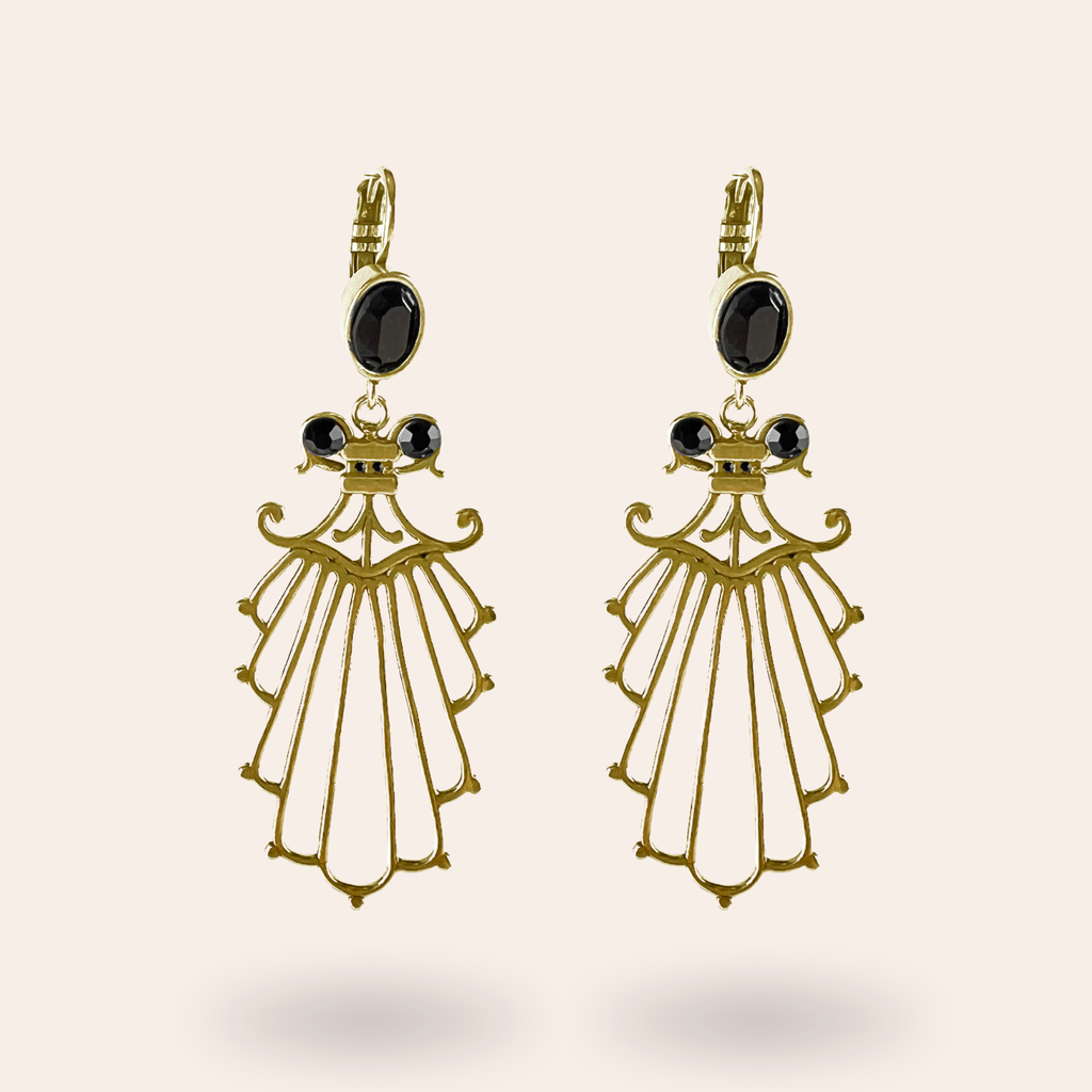Boucles d'oreilles Tania Dorées