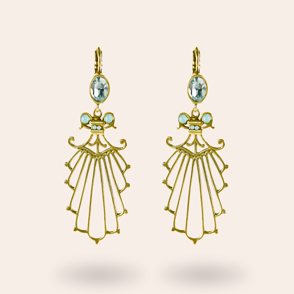 Boucles d'oreilles Tania Dorées