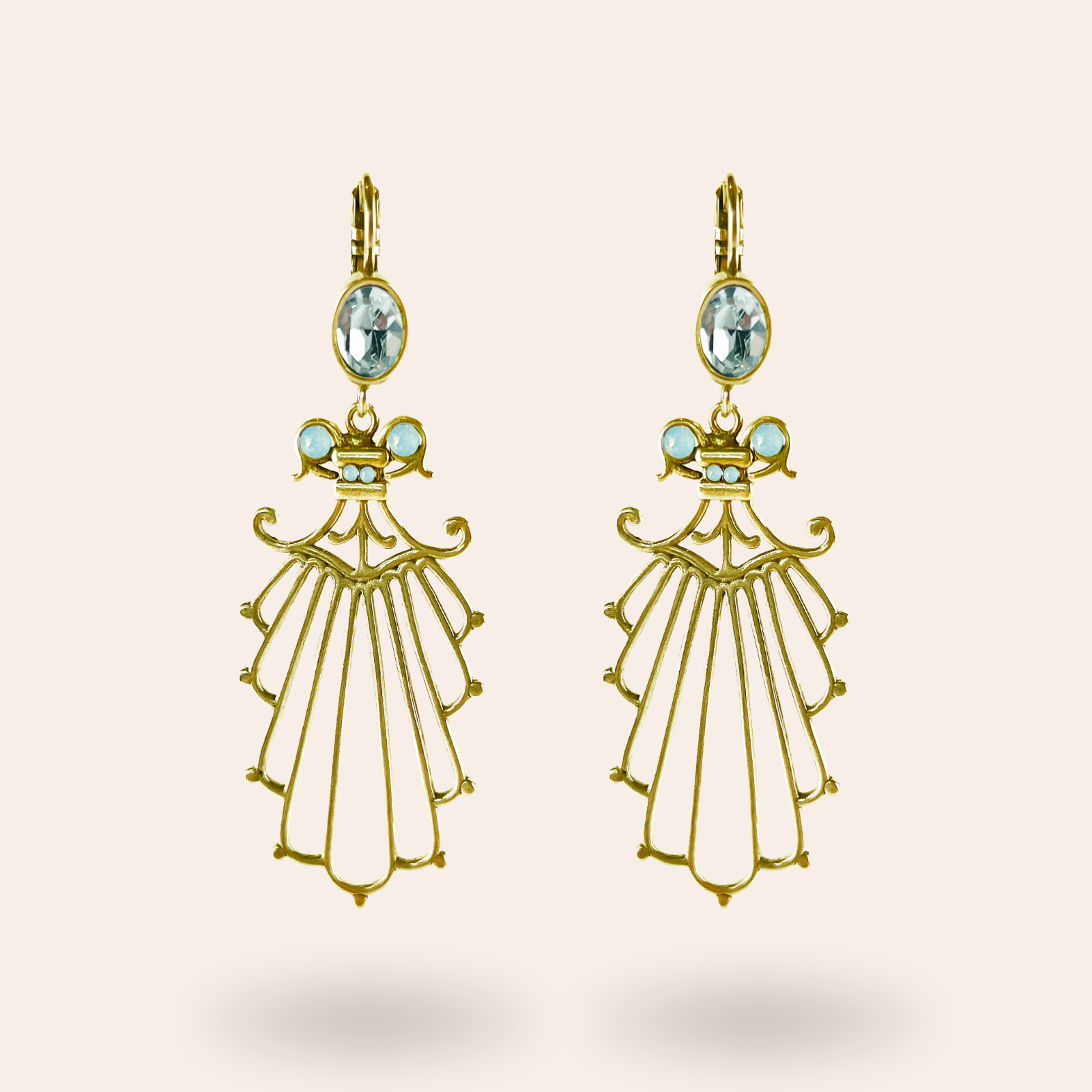 Boucles d'oreilles Tania Dorées