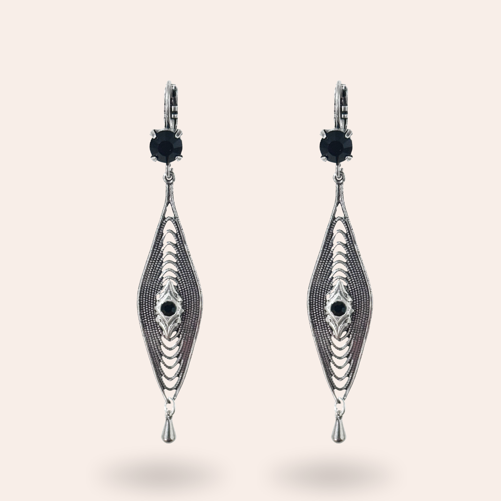 Boucles d'oreilles Juliane Argentées