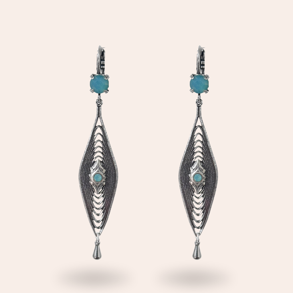 Boucles d'oreilles Juliane Argentées