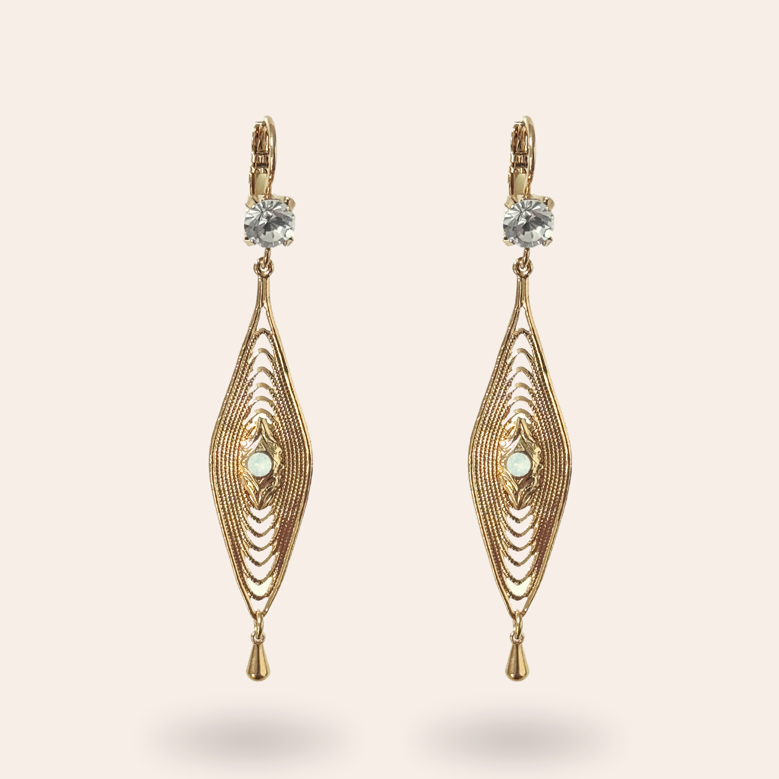 Boucles d'oreilles Juliane Dorées