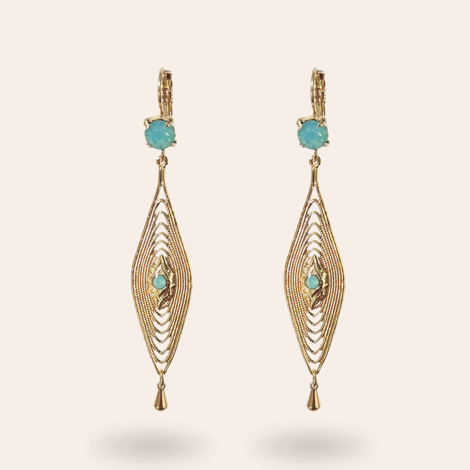 Boucles d'oreilles Juliane Dorées
