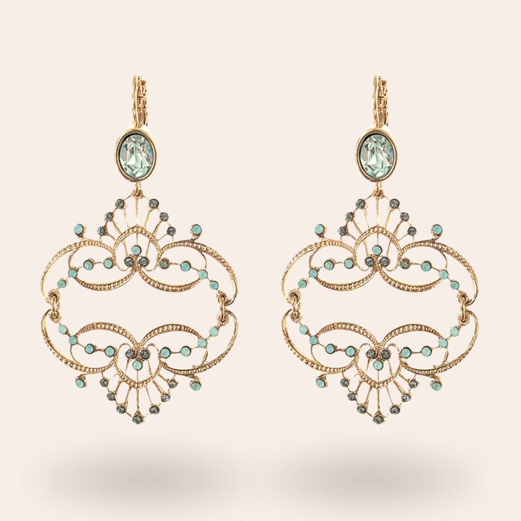 Boucles d'oreilles Antoinette Dorées