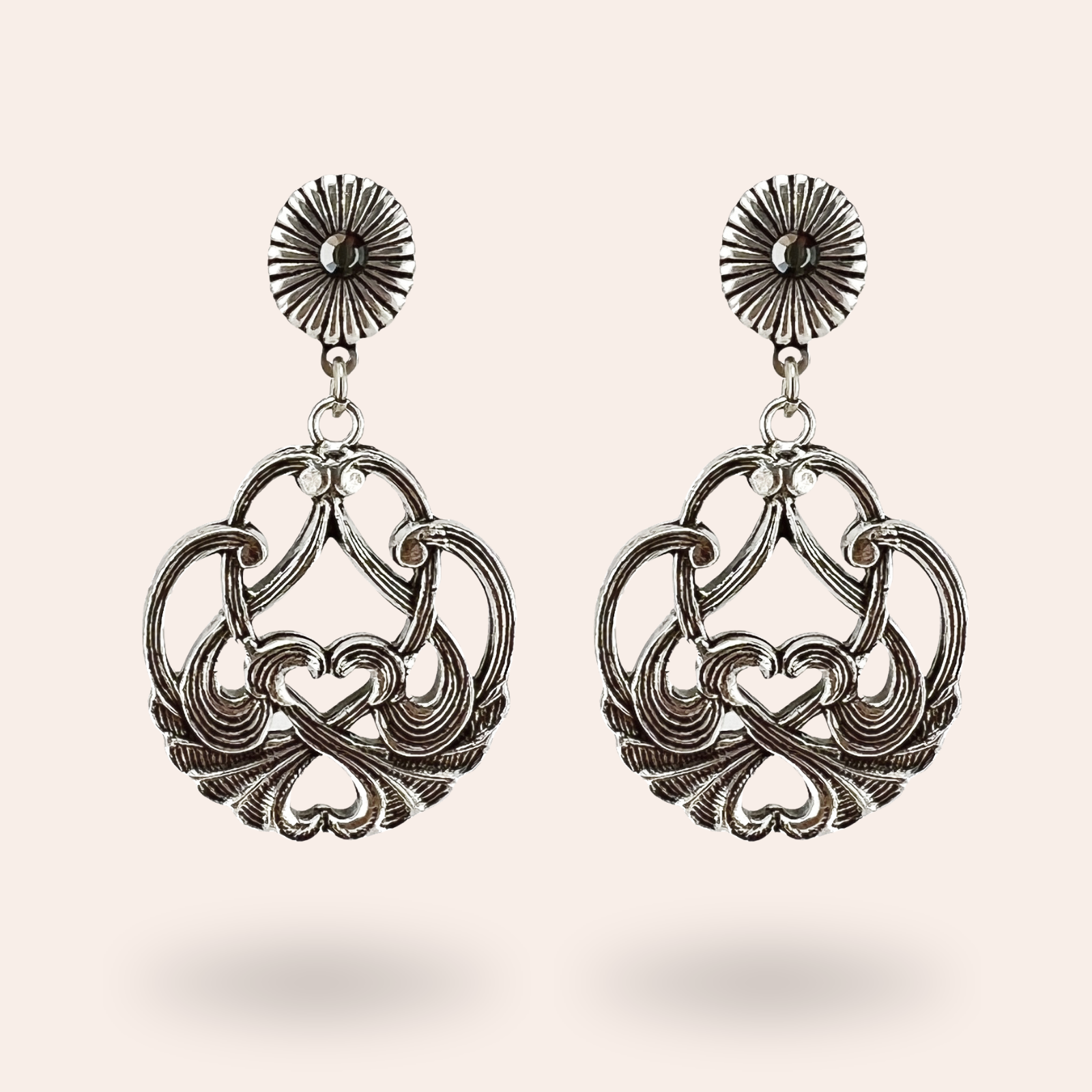 Boucles d'oreilles Nid