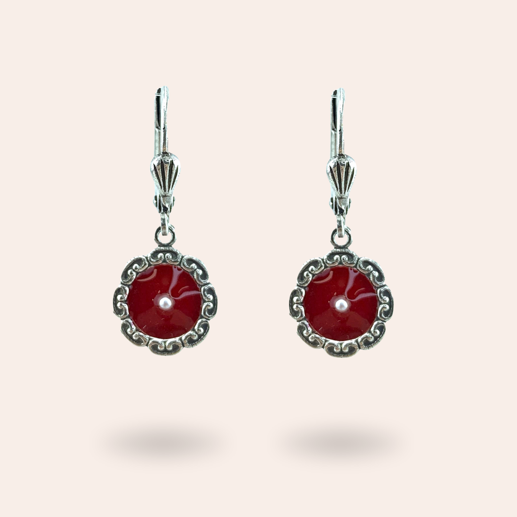 Boucles d'oreilles Première fois pendantes