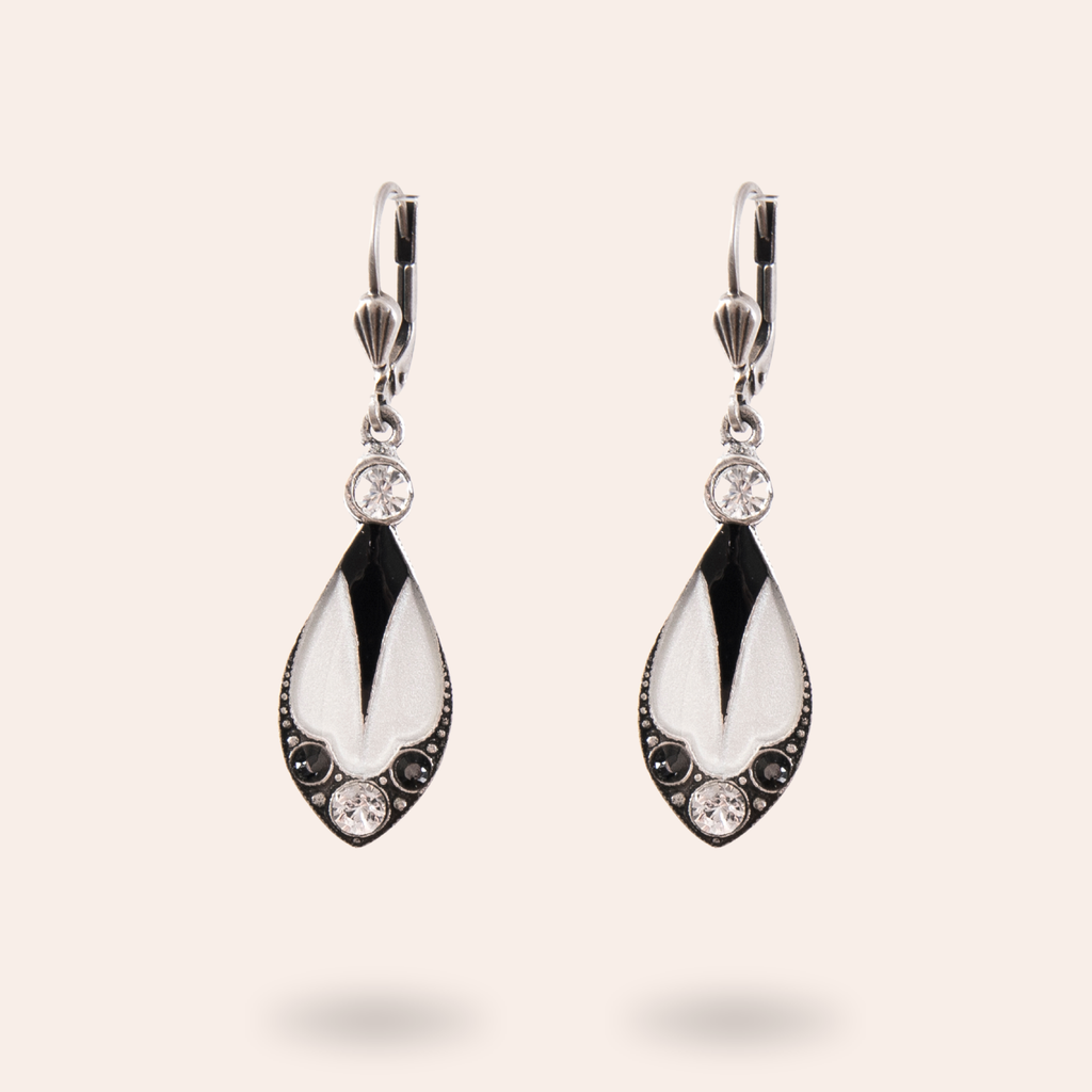 Boucles d'oreilles La pie