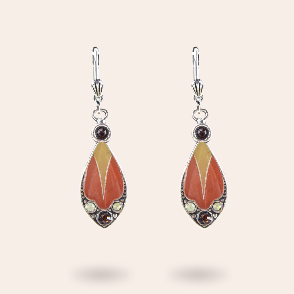 Boucles d'oreilles La pie