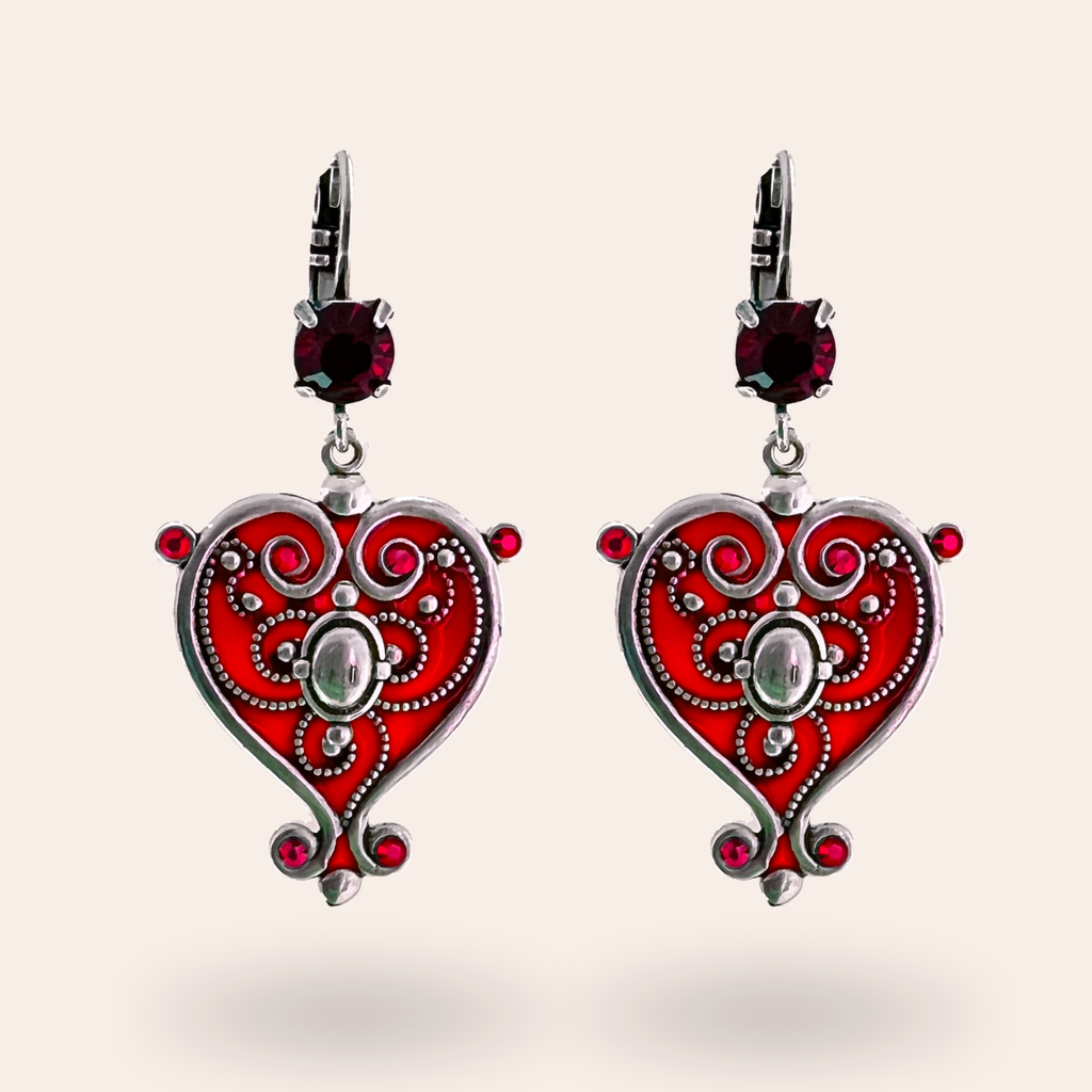 Boucles d'oreilles Corazon