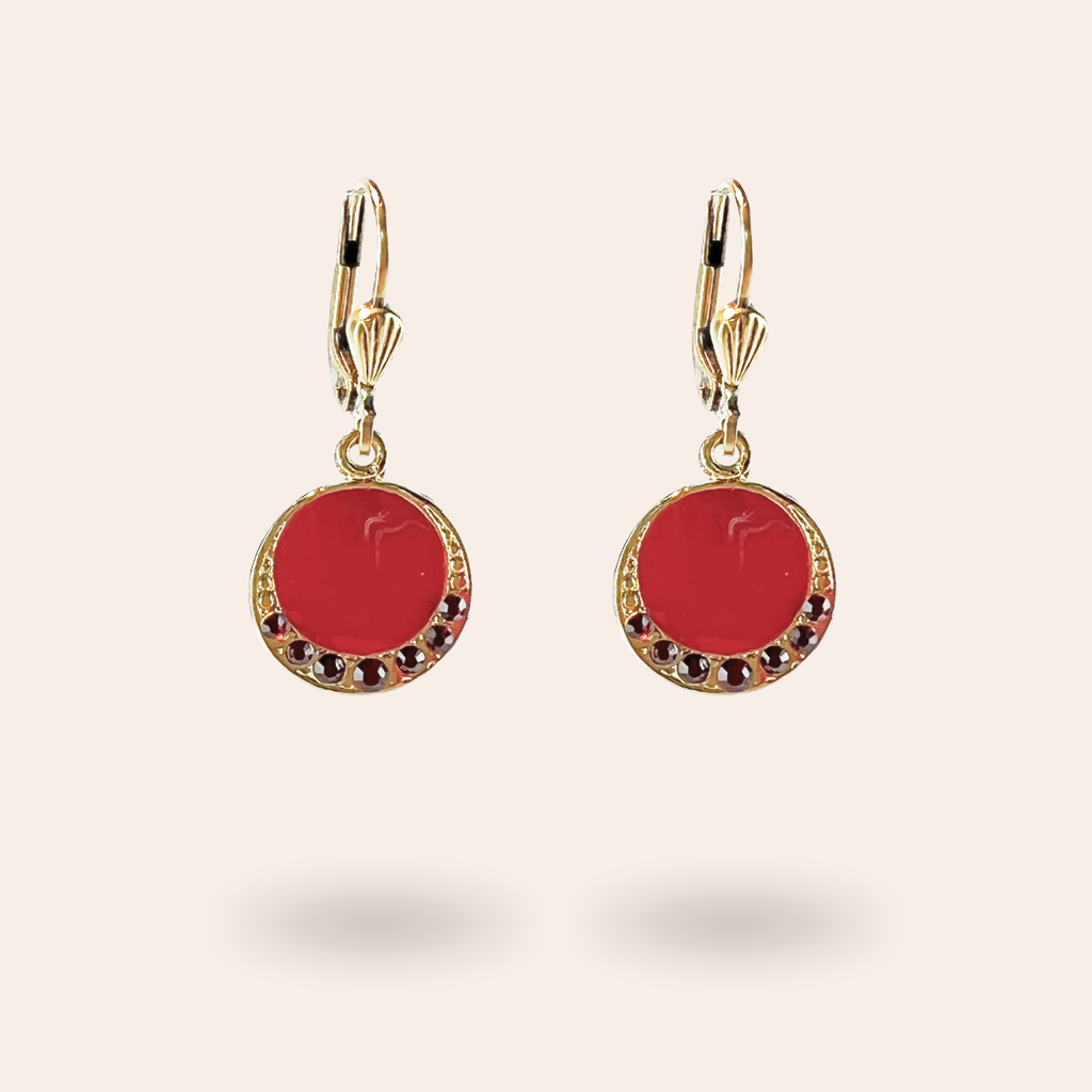 Boucles d'oreilles Glamour Dorées