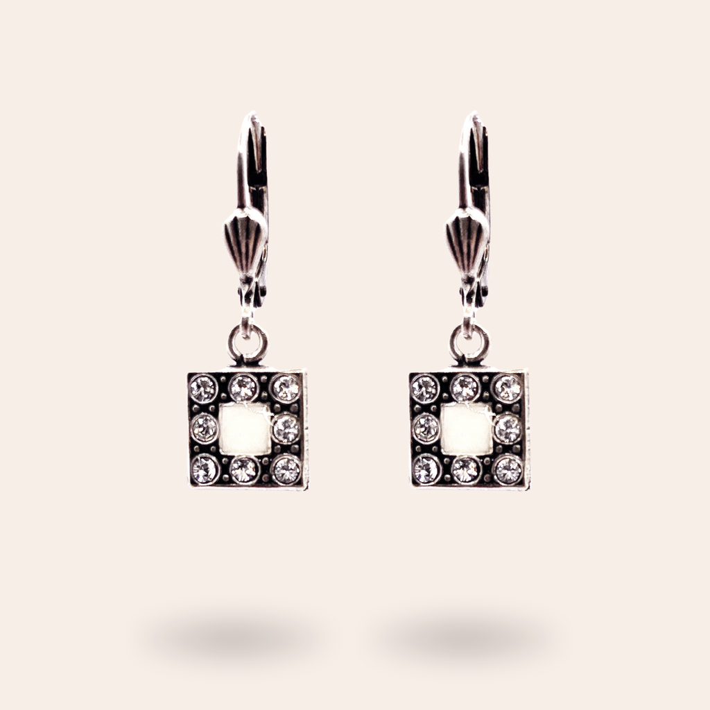 Boucles d'oreilles Carré chic
